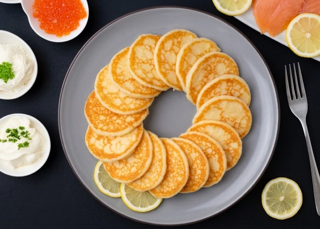 Cocktail Blinis – French-Style Pancakes