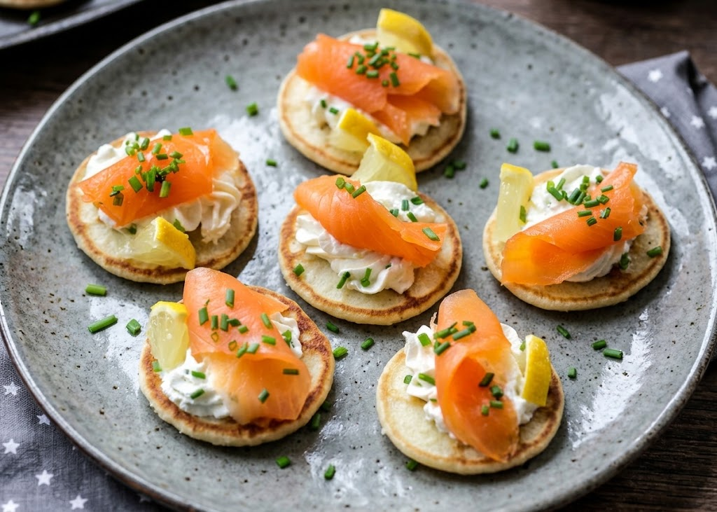 Cocktail Blinis – French-Style Pancakes