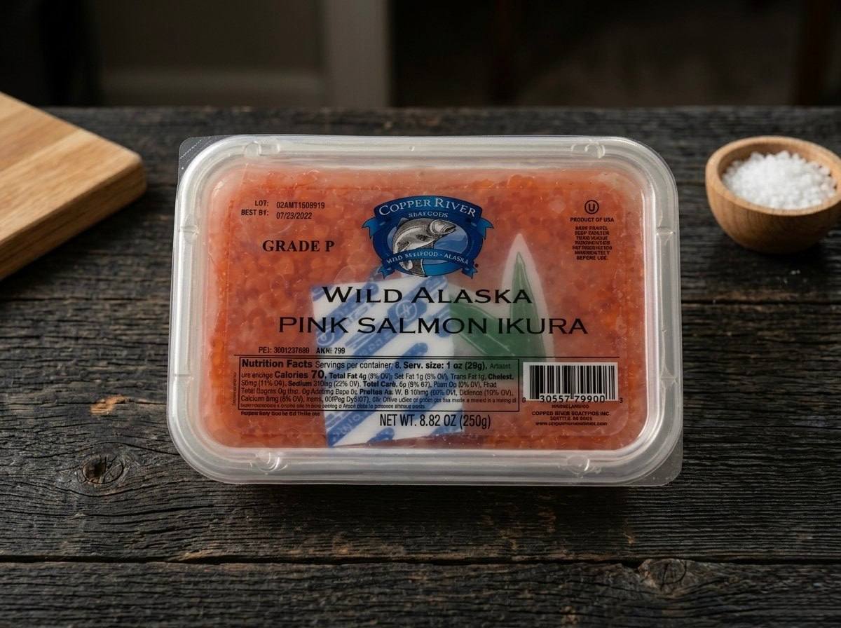 Copper River Seafoods Pink Ikura 250g (8.82 oz)