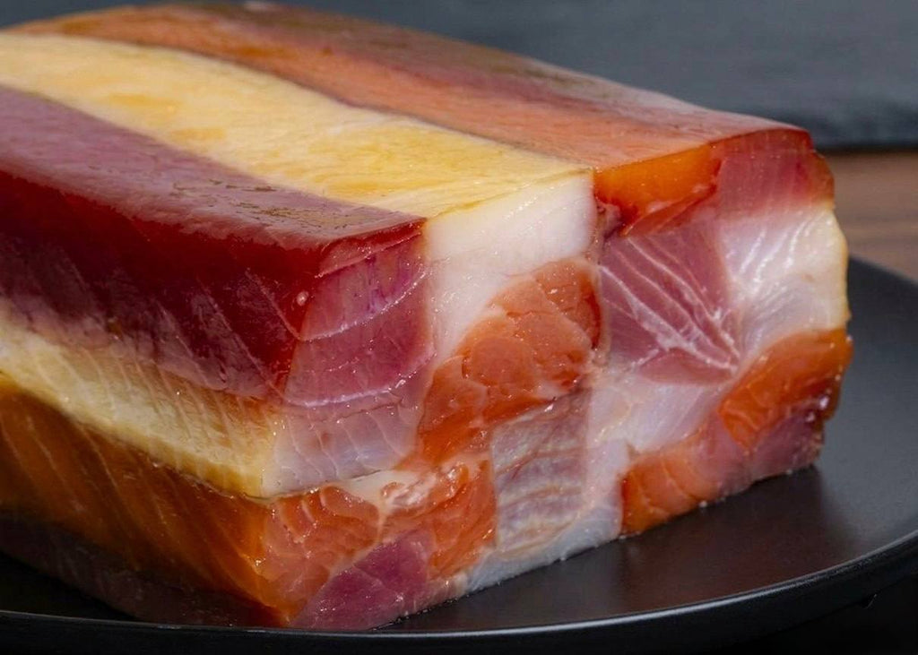 Seafood Checker Rulet (1 lb Average) Tuna, Salmon