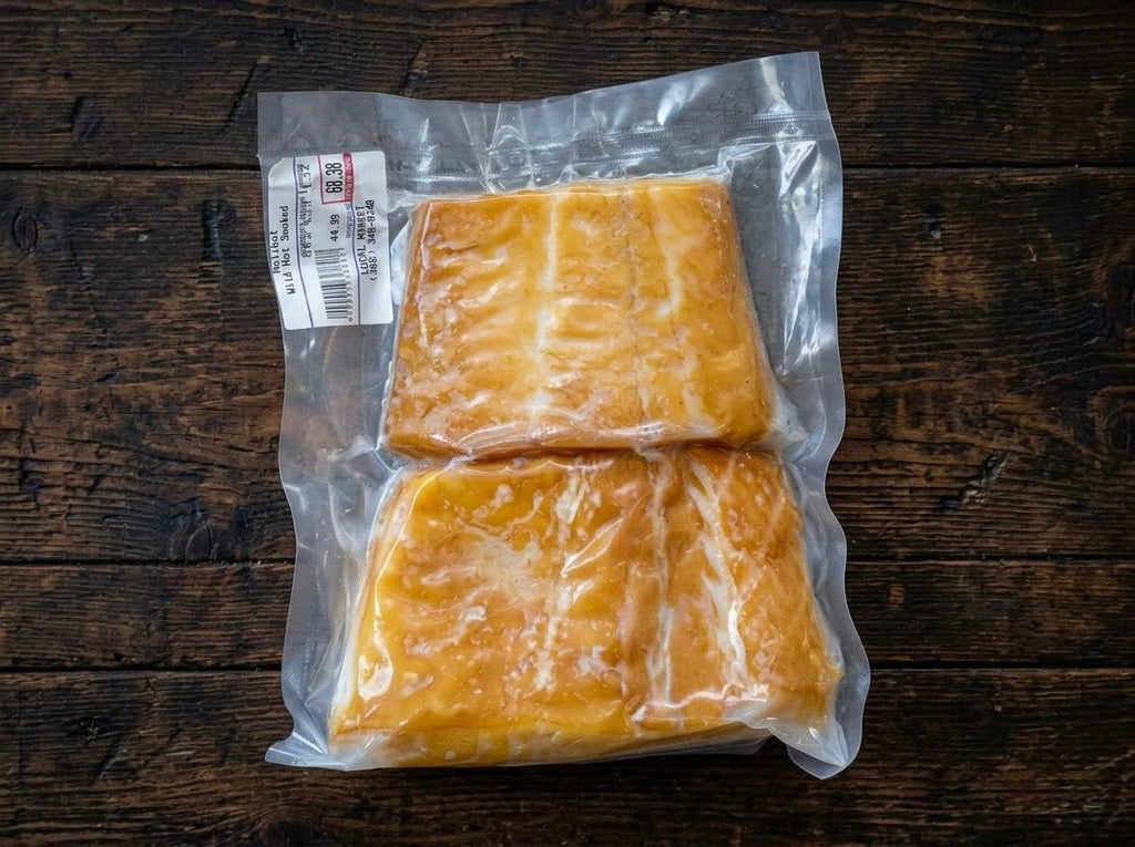 Wild Hot Smoked Alaskan Halibut (1 LB Average)
