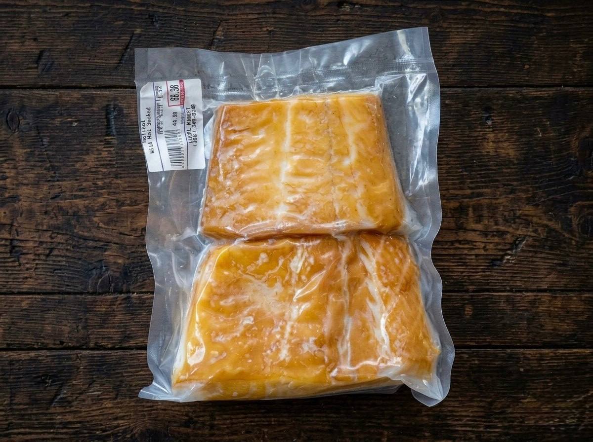 Wild Hot Smoked Alaskan Halibut (1 LB Average)