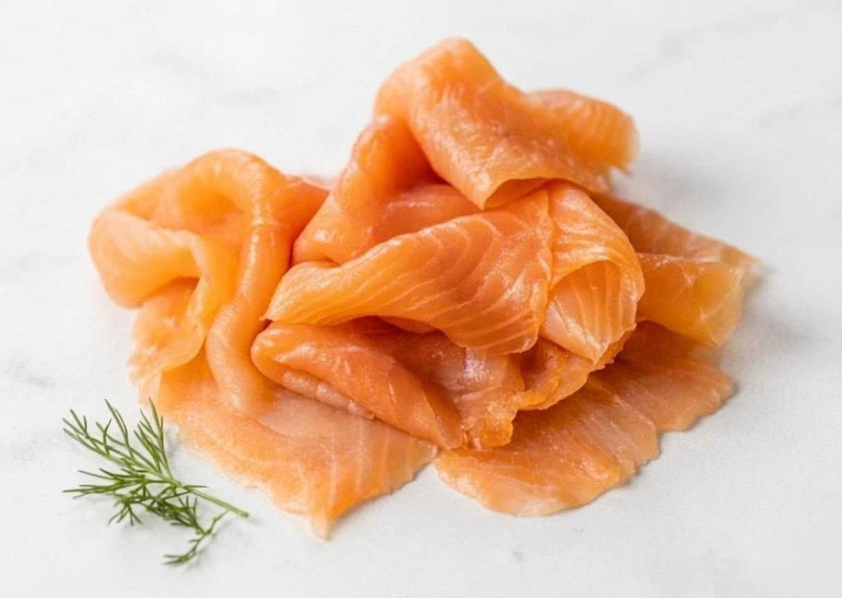 Salt & Smoke Atlantic Salmon Nova Lox – Premium Cold-Smoked Salmon (6 oz)