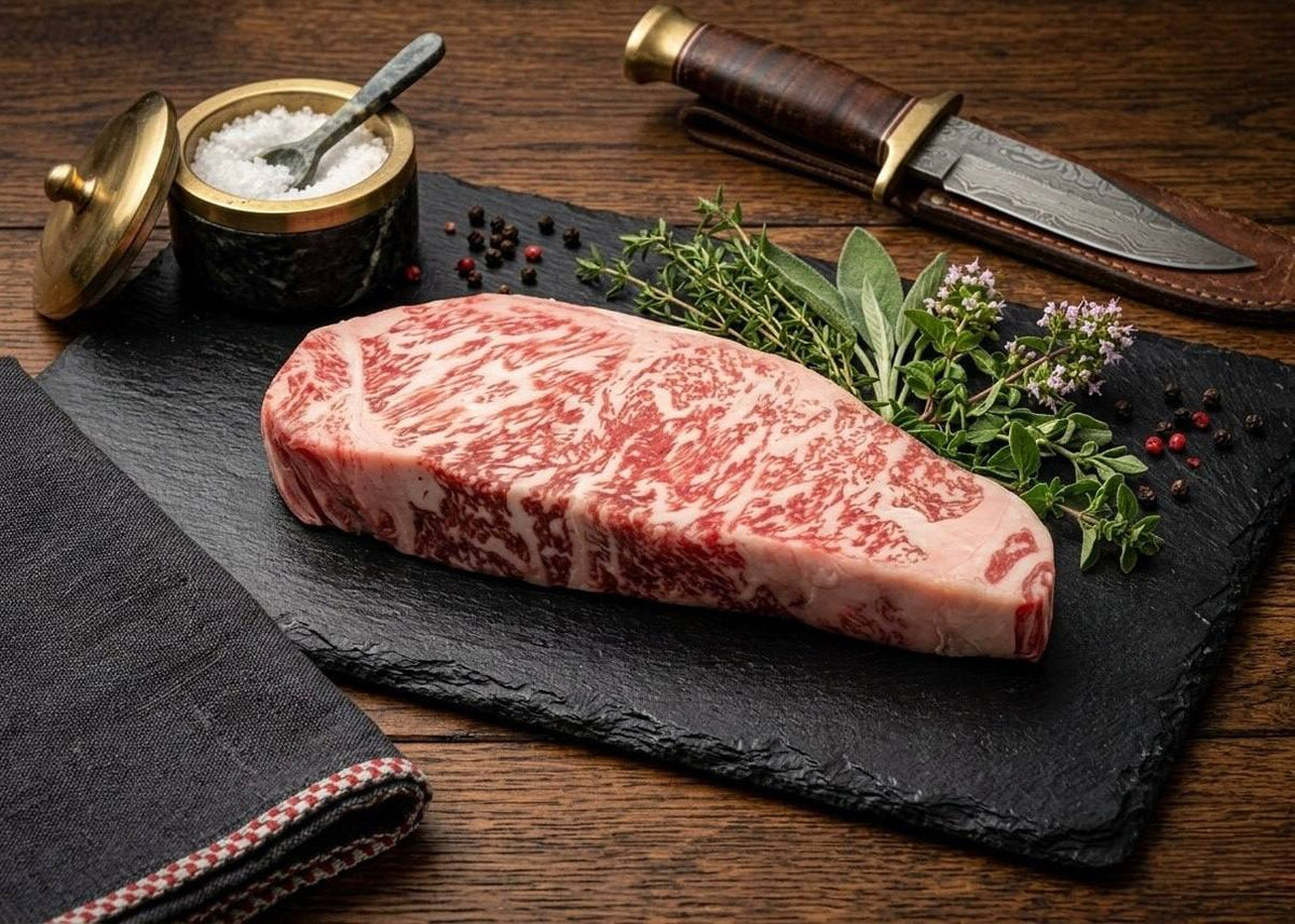 30-Day Dry-Aged Australian Wagyu New York Strip