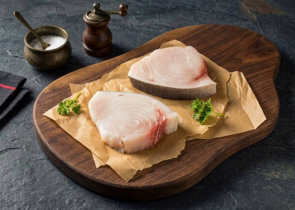 21-Day Dry-Aged Swordfish Steaks