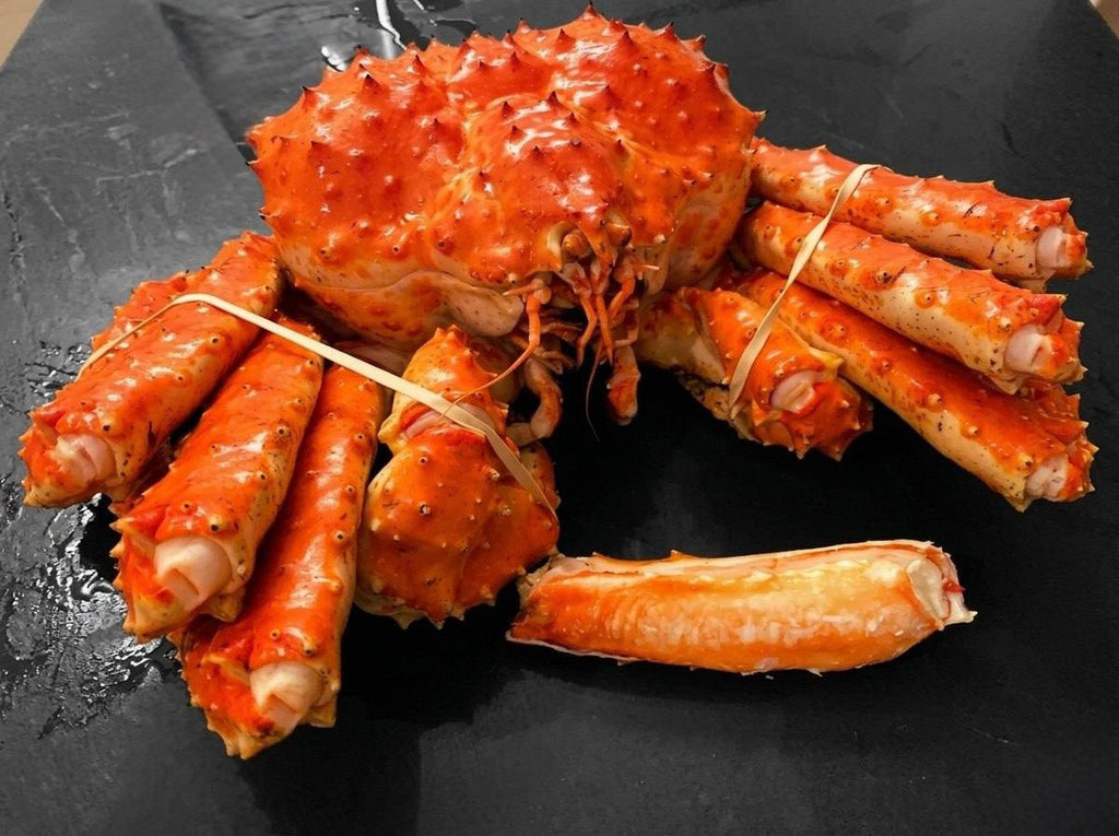 Jumbo Norwegian Red King Crab 6-8 or 9-10 LBS: Live or Cooked