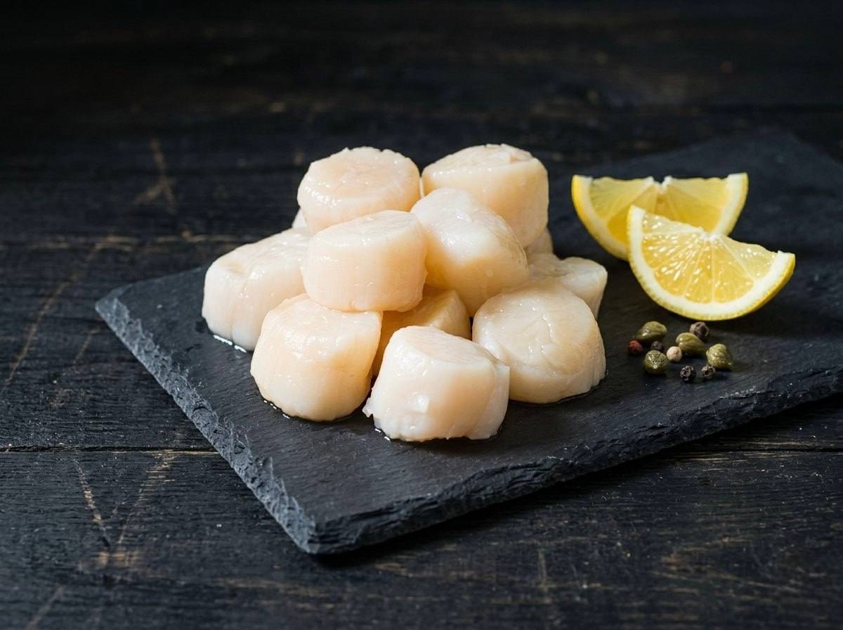 Fresh Jumbo u10 Diver Sea Scallops