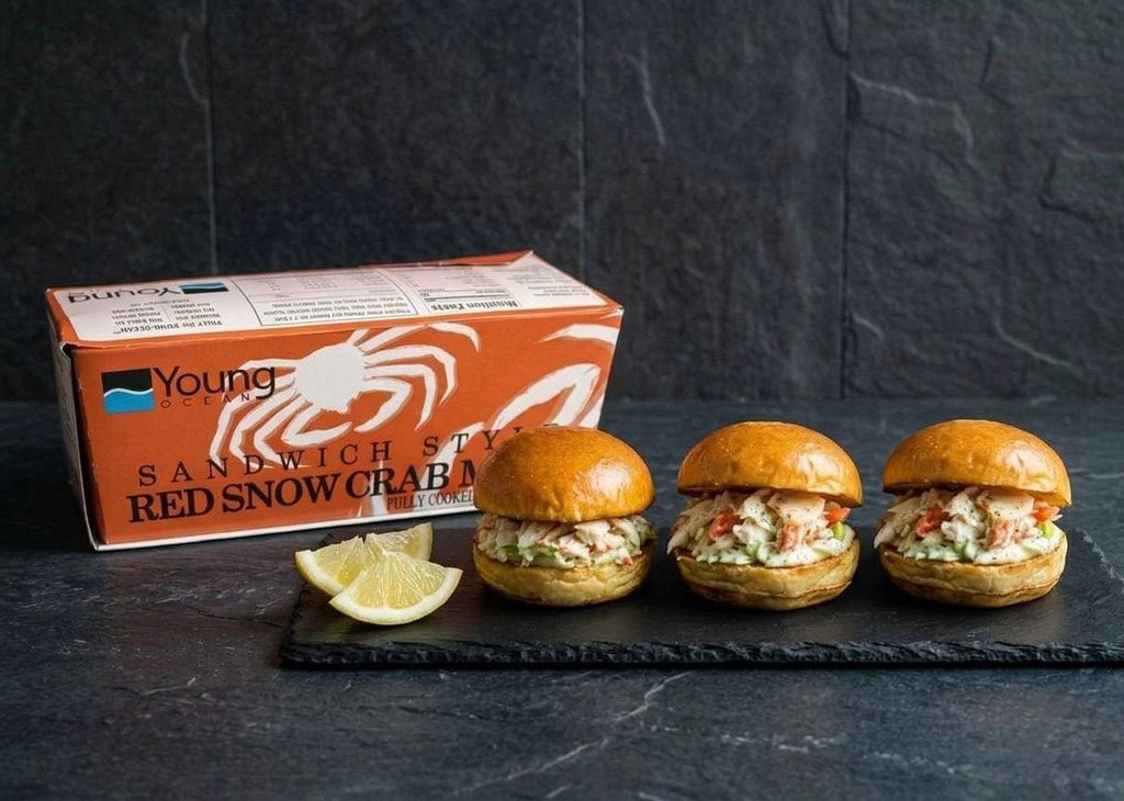 Young Ocean Sandwich Style Red Snow Crab Meat
